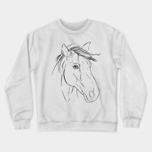 Wild Horses Keep Dragging Me Away Crewneck Sweatshirt